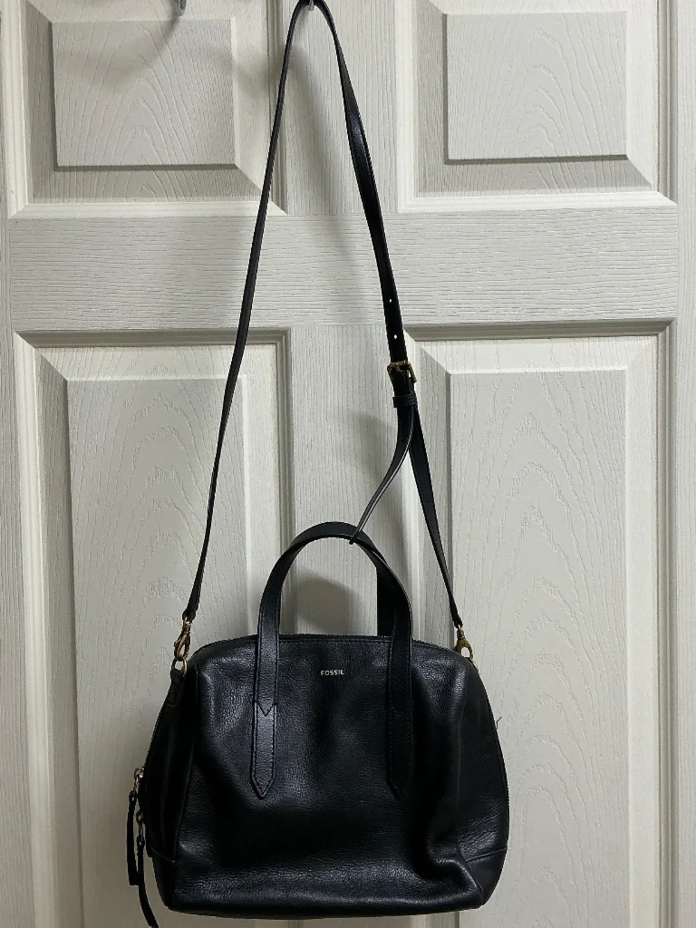 Fossil Sydney Satchel Leather shoulder bag